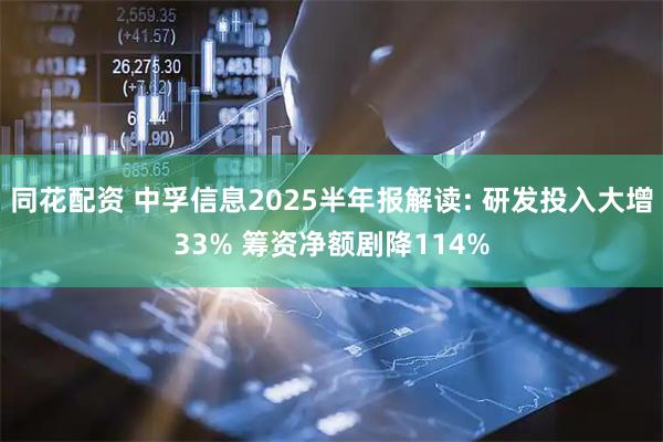 同花配资 中孚信息2025半年报解读: 研发投入大增33% 筹资净额剧降114%